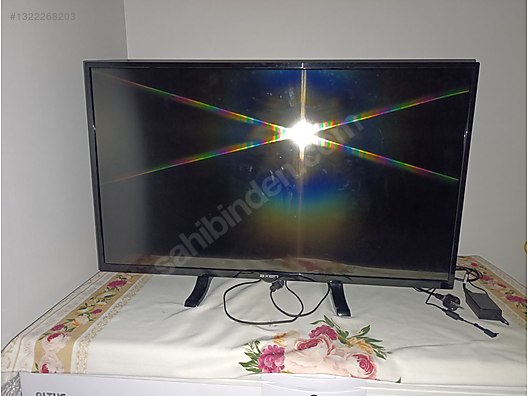 43 inç 6-7 yıllık televizyon Accent TV uydusuz uydu cihazı ile