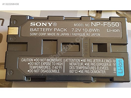 Kutusunda Tertemiz Sony TRV98E Video Kamera TRV98 E TRV 98 98E