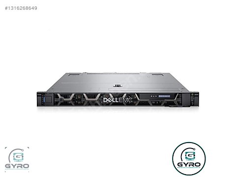 R640 10SFF 128GB RAM 2x Platinum 8260 İşlemci Raid Kart Dual PSU