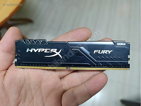 Kingston HyperX Fury 16GB DDR4 3200MHz CL16 - Temiz, Sorunsuz