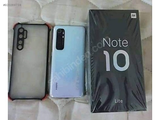 xiaomi mi note 10 lite mi note 10 lite 6 128 at sahibinden com 920268738