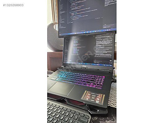 FRONTIER i7-9700F RTX2070S 管理：#PC4 Intel Core i7 MSI Oyuncu Laptop - 1320268903