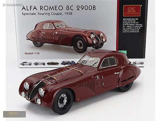 CMC ALFA ROMEO 8C 2900B SPECIALE TOURING 1938 *HOBİMERCAN M107 on