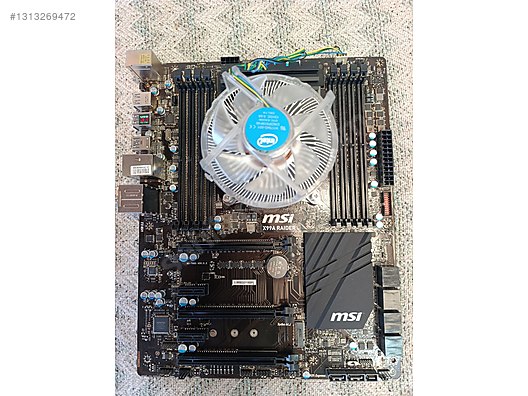 MSI X99A RAIDER İ7.5820K 12 ÇEKİRDEK İŞLEMCİ on sahibinden.com
