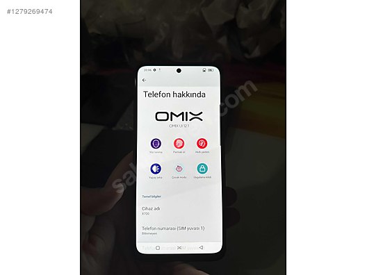 İkinci El ve Sıfır Alışveriş / Cep Telefonu & Aksesuar / Cep Telefonu / Omix / X700