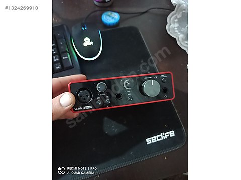 Temiz focusrite Scarlett gen 3 solo sahibinden.comda - 1324269910