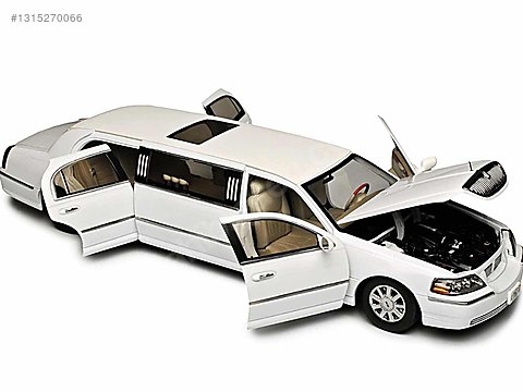 自動車 Sun Star Lincoln Limousine 1:18 Sunstar Diecast Model 1:18 Lincoln Araba - 1315270066