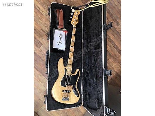Fender American Deluxe Jazz Bass Naturel Ash Maple at sahibinden