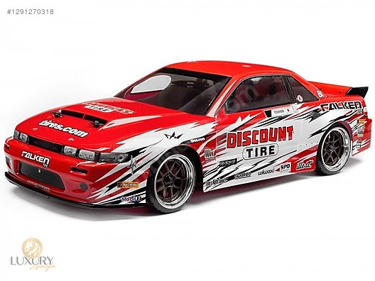 Super Nitro HPIラジコンカー HPI RTR NITRO RS4 3 DRIFT Lastik/Falken Lastik Nissan S13 - RC