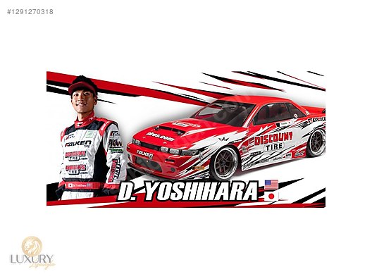 HPI RTR NITRO RS4 3 DRIFT Lastik/Falken Lastik Nissan S13 - RC