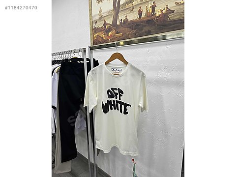 Off White beyaz t shirt Off White Erkek Ti ort Modelleri sahibinden da 1184270470