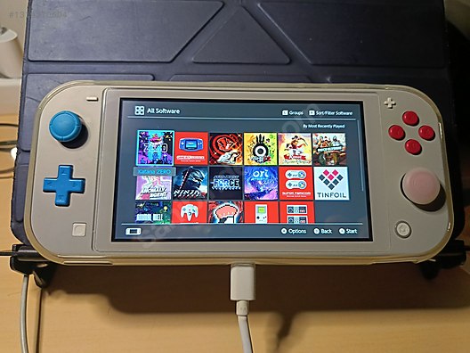 Nintendo Switch Lite 2台セット Çipli Nintendo Switch Lite Pokemon Sword Shield Zacian Zamazenta