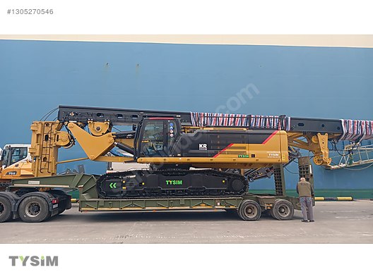 TYSIM KR300M-CAT FORE KAZIK MAKİNASI STOKLARIMIZDA !! - Mobil