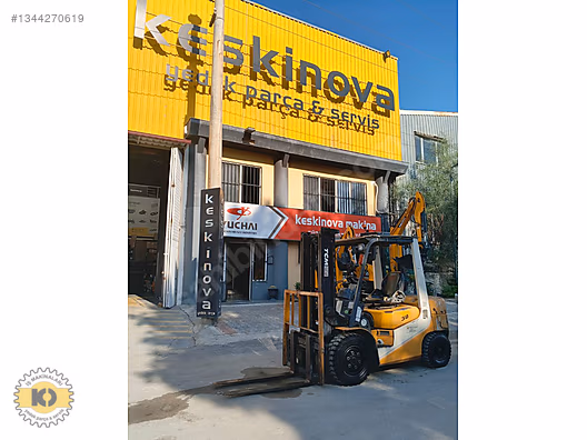 KESKİNOVA MAKİNADAN 3 TON DİZEL STD ASANSÖRLÜ TCM