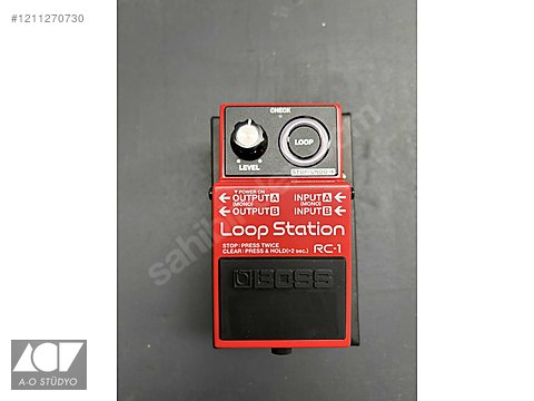 BOSS RC-1 Loop Station (sıfır durumda) - Efekt Pedalı ve Diğer