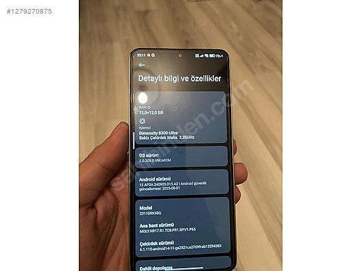 İkinci El ve Sıfır Alışveriş / Cep Telefonu & Aksesuar / Cep Telefonu / Xiaomi / Poco X6 Pro