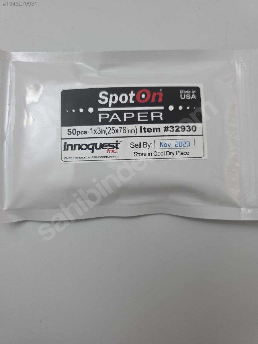 Sopoton SpotOn suya duyarlı test kağıdı ( 50 adet ) - Arıza Bulucu ve ...