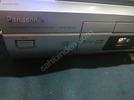 Panasonic DVD/VIDEO CD/CDプレーヤー DVD-RV20 Panasonic / PANASONIC DVD-RV20 DVD PLAYER sahibinden.comda