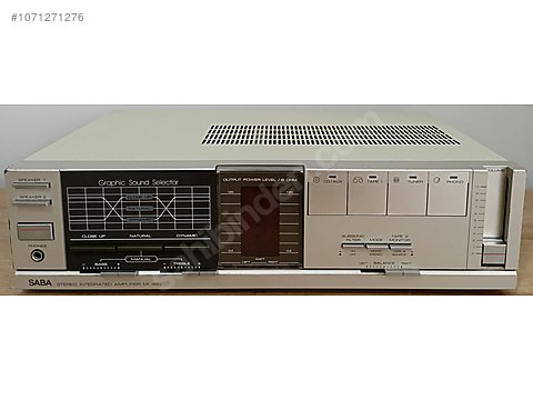 Saba / SABA MI 480 STEREO INTEGRATED AMPLIFIER At Sahibinden.com ...