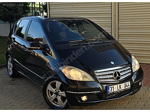 Mercedes A-Class W169 Black Leather Color Cover