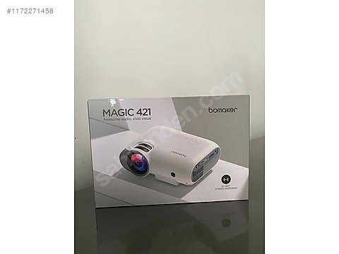 Diğer / Bomaker Magic 421 Max projeksiyon cihazı almanyadan alındı ...