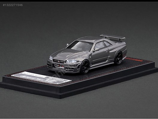 ミニカー Ignition model 1:64 Nissan 35GT-RR gray ミニカー Ignition model 1:64 Nissan 35GT-RR gray IG2381 1/64 LB