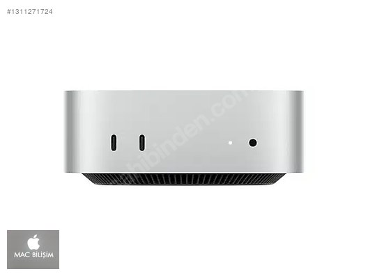 [中古 美品] Apple Mac Mini M4 16GB RAM 256GB Apple / Yeni Mac Mini M4 | 16GB Ram | 256GB SSD sahibinden.comda