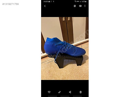 Çivisiz Mavi 43.5 Numara Adidas Krampon & Ayakkabı - 1319271759