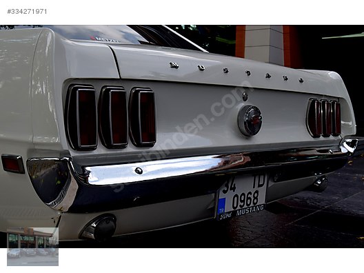 galeriden satilik 1969 model 62500 km ford mustang 1 100 000 tl 334271971