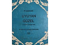 KOLEKSİYON ÜRÜNÜDÜR. ÇAYKOVSKİ UYUYAN GÜZEL 4 ADET SERİ PLAK
