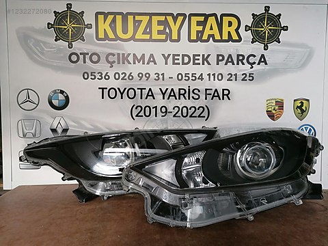 Otomobil & Arazi Aracı / Elektrik / TOYOTA YARİS FAR (2019-2022 ...