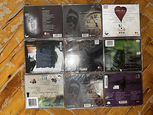 Sagopa kajmer-Karışık 9 albüm CD - Müzik CD leri Alışverişte İlk