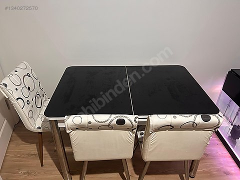 Tables / 4 KİŞİLİK AÇILABİLİR YEMEK MASASI on sahibinden.com