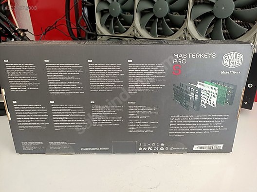 Cooler Master Masterkeys Pro S Mekanik Klavye - Kablolu Klavyeler sahibinden.com'da