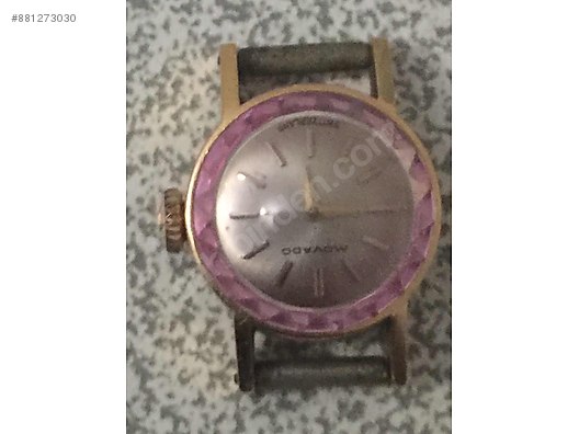 Movado 18 Ayar Altin Eski Bayan Saati At Sahibinden Com 881273030