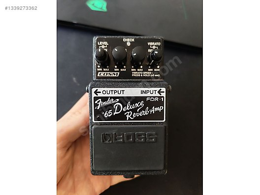 Boss FDR-1 Overdrive Preamp - Efekt Pedalı ve Diğer Enstrüman Yan