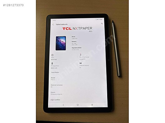 Used & Brand New Items / Computers / Tablet PC / Models / TCL / Nxtpaper 10s