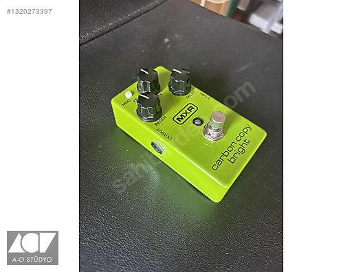 Mxr carbon copy bright (sıfır durumda çiziksiz)analog delay