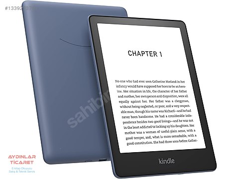 Kindle Paperwhite Signature Edition 32G青 Kindle Paperwhite 11.Nesil Signature Edition Mavi - Kılıf Hediye