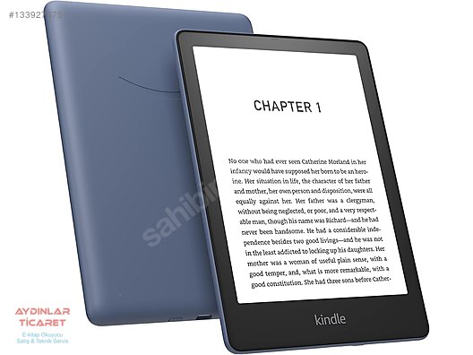 Kindle Paperwhite 第11世代 16GB デニムネイビー Kindle Paperwhite 11.Nesil Signature Edition Mavi - Kılıf Hediye