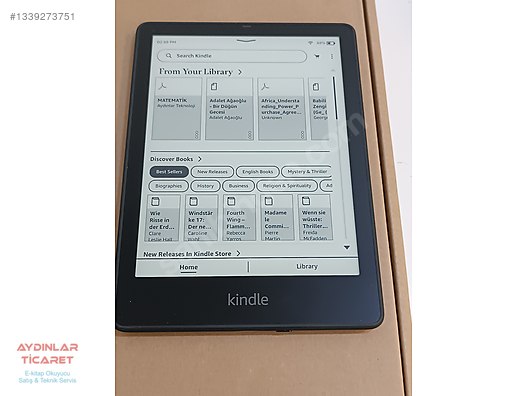 Kindle Paperwhite 11.Nesil Signature Edition Mavi - Kılıf Hediye