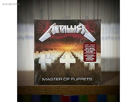 Metallica - Master of Puppets - Müzik CD leri Alışverişte İlk