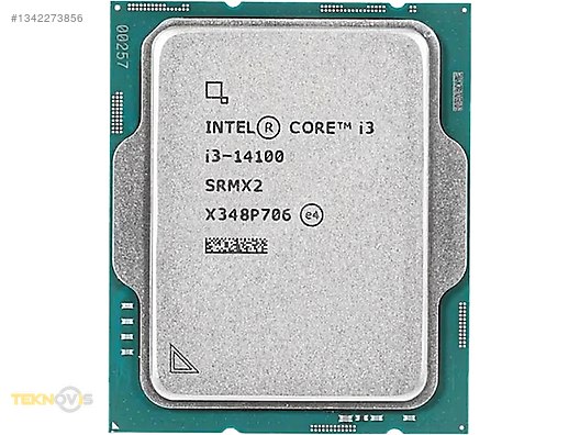 ICore i3-14100 3.50 GHz (Turbo 4.70 GHz) 12MB LGA1700 İşlemci