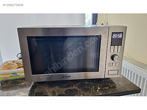 mi出品中 Arçelik MD 891 I 20 lt Çerçevesiz Inox Ankastre Mikrodalga Fırın