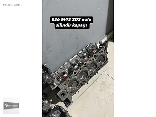 BMW E36 M43 203 SİLİNDİR KAPAĞI #1264273919