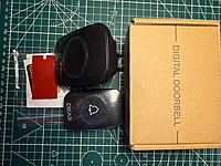 Cacazi Kablosuz Uzaktan Kumandalı Led Kapı Zili #1283273944