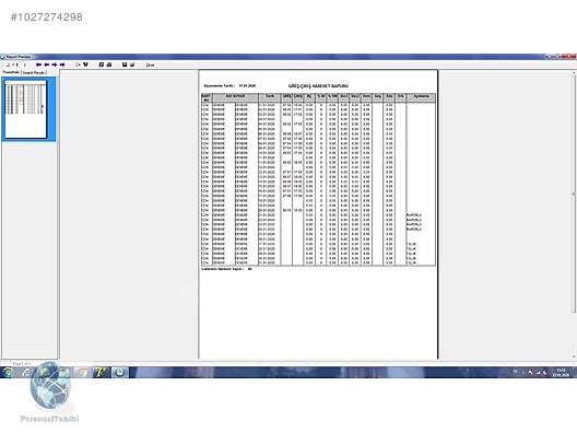 KABLOLU &amp; KABLOSUZ PERSONEL TAKİP MAAŞ HESAPLAMA PROGRAMI DAHİL