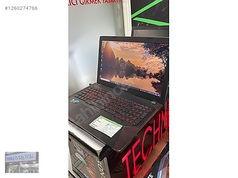 Asus / ASUS GAMİNG LAPTOP İ7-7700HQ 16GB GTX 1050 1TB MAĞAZADAN