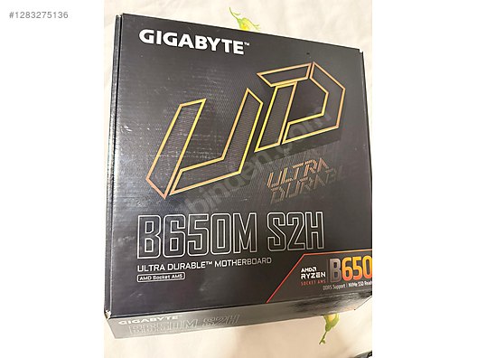Temiz TR Garantili Gigabyte B650M S2H AMD Anakart - Anakart ve Tüm Masaüstü Bilgisayar Parçaları sahibinden.com'da