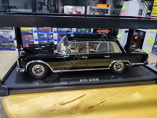 KK Scale 1:18 1963 Mercedes 600 SWB W100, Black